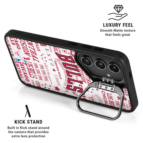 NBA Chicago Bulls Historic Blast Galaxy S24 Plus Kickstand Case